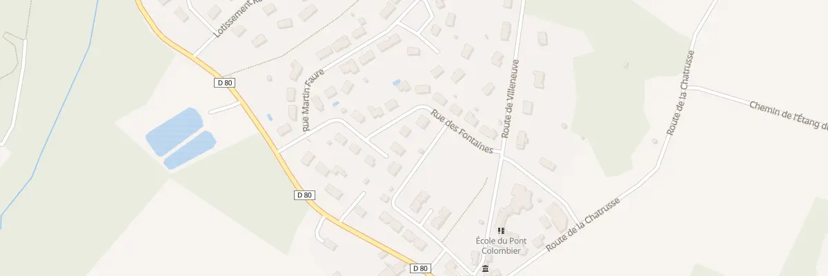 Plan du 16 Rue des Fontaines à Veyrac