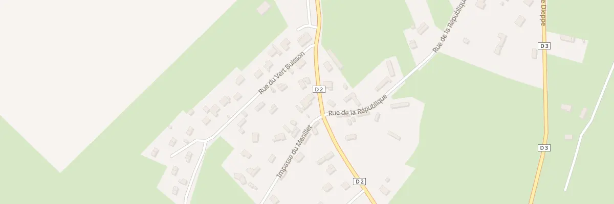 Plan du Ménillet à Grugny