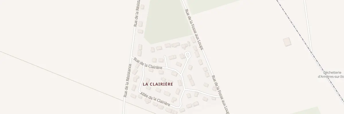 Plan du 11 Rue de la Clairiere aux Baux-Sainte-Croix