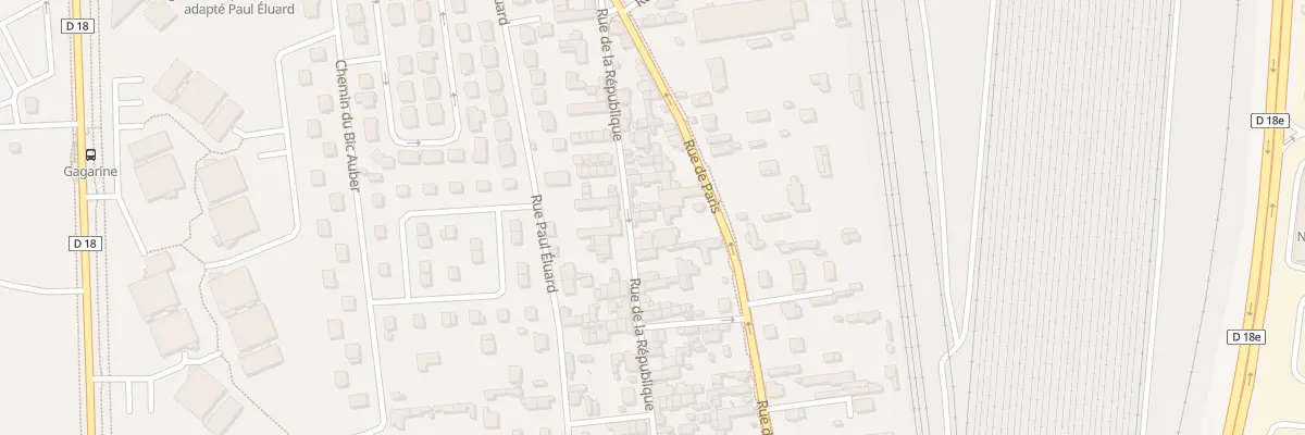 Plan du 116 Rue de Paris à Saint-Étienne-du-Rouvray