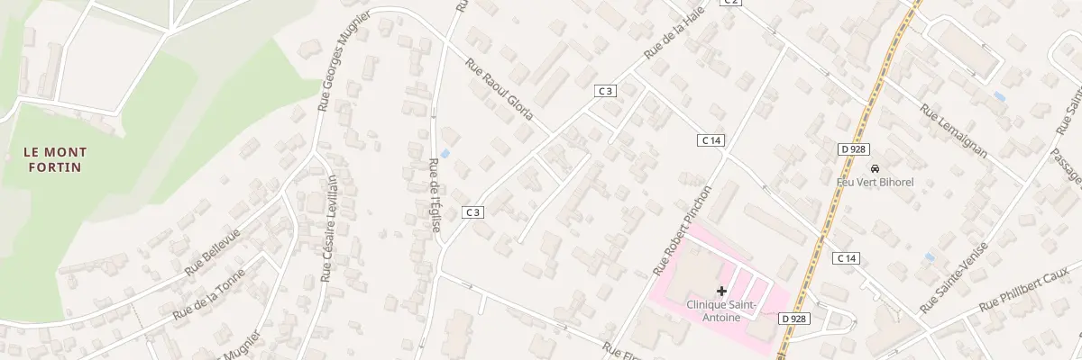 Plan du 100 Rue de la Haie à Bois-Guillaume