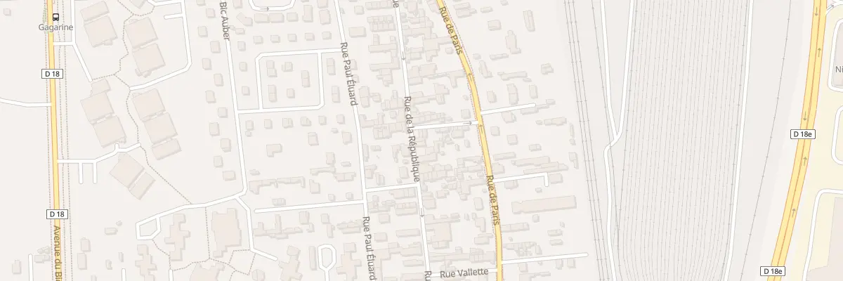 Plan du 37 Rue de la République à Saint-Étienne-du-Rouvray