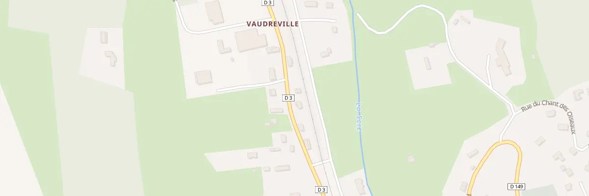 Plan du 52 Rte de Newton Longville à Longueville-sur-Scie