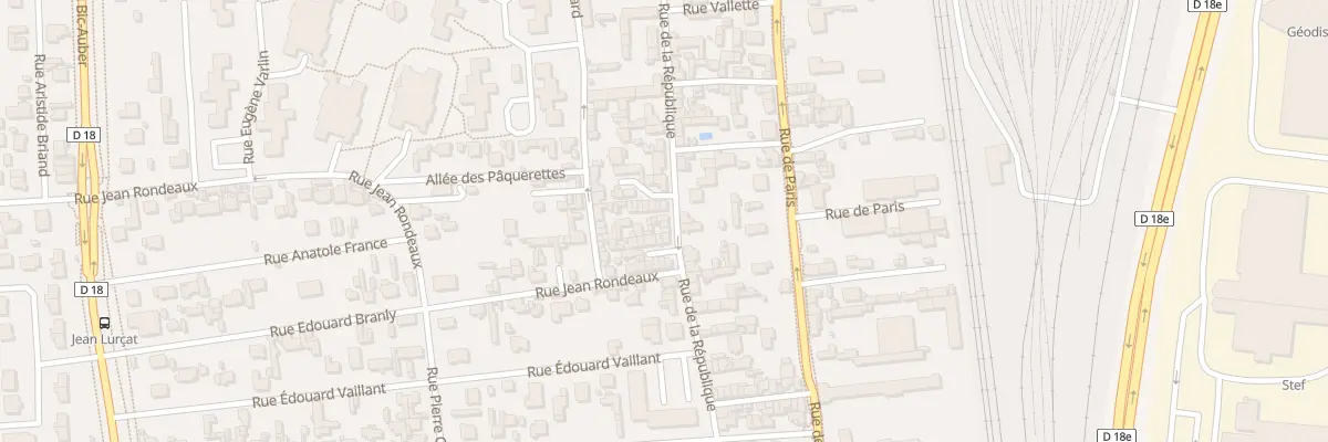 Plan du 144 Rue de la République à Saint-Étienne-du-Rouvray
