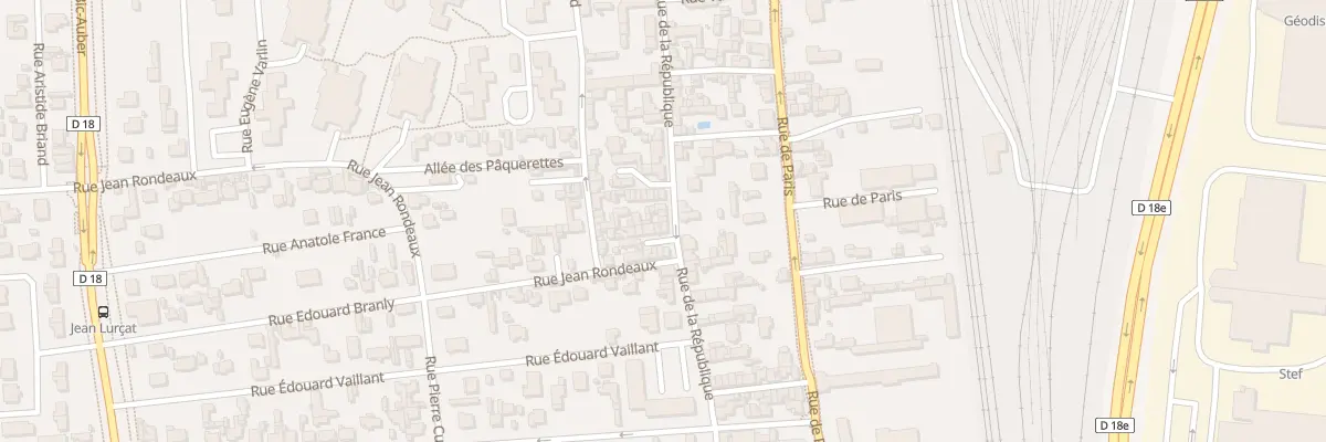 Plan du 148 Rue de la République à Saint-Étienne-du-Rouvray