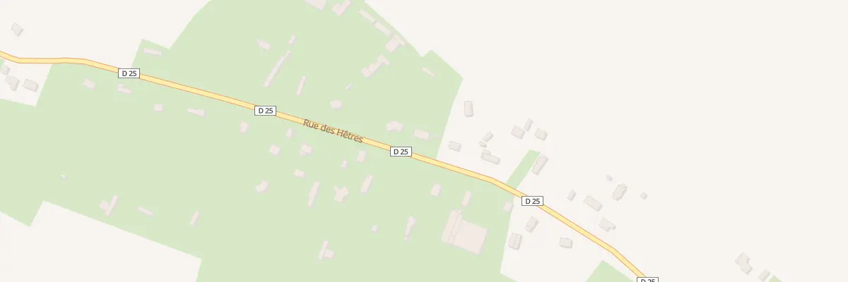 Plan du 815 Rue des Hêtres à Fresnay-le-Long