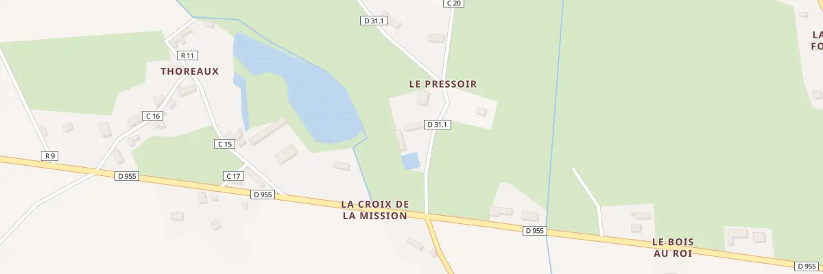 Plan du 1 Le Pressoir à Dampierre-sous-Brou