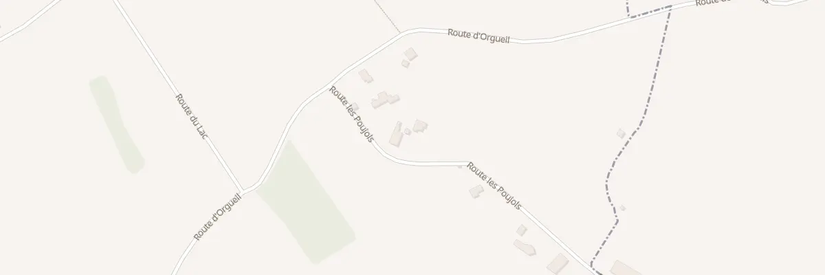 Plan du 5033 Les Poujols à Vire-sur-Lot
