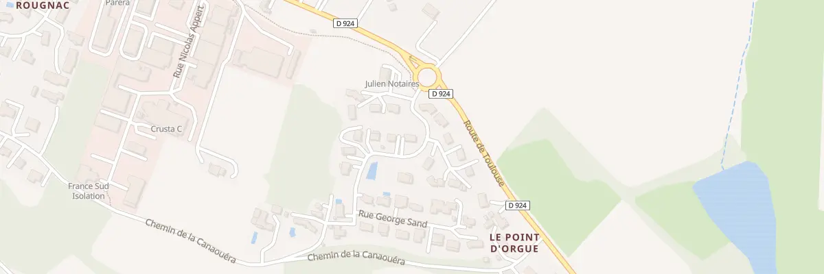 Plan du 15 Rue George Sand à L’Isle-Jourdain
