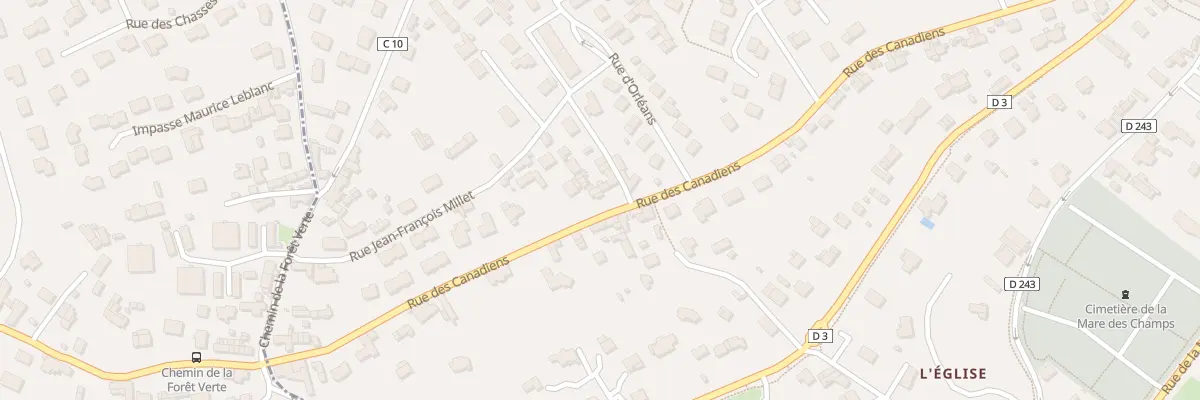 Plan du 582 Rue des Canadiens à Bois-Guillaume