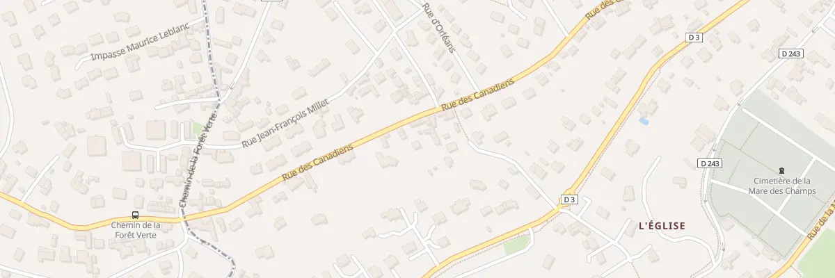 Plan du 601 Rue des Canadiens à Bois-Guillaume
