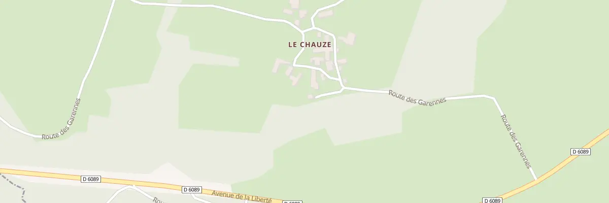 Plan du 2 Che des Chèvres à Azerat