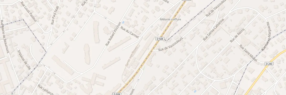 Plan du 1207 Rte de Neufchâtel à Bois-Guillaume