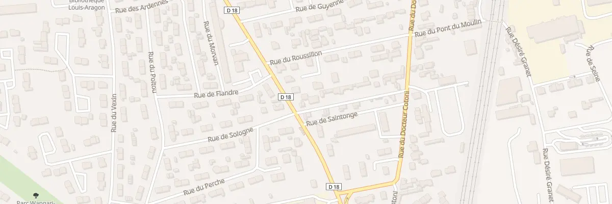 Plan du 52 Rue Docteur Cotoni à Saint-Étienne-du-Rouvray