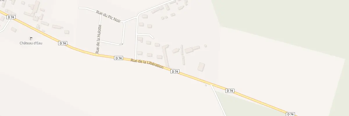 Plan du 65 Rue de la Libération aux Baux-Sainte-Croix