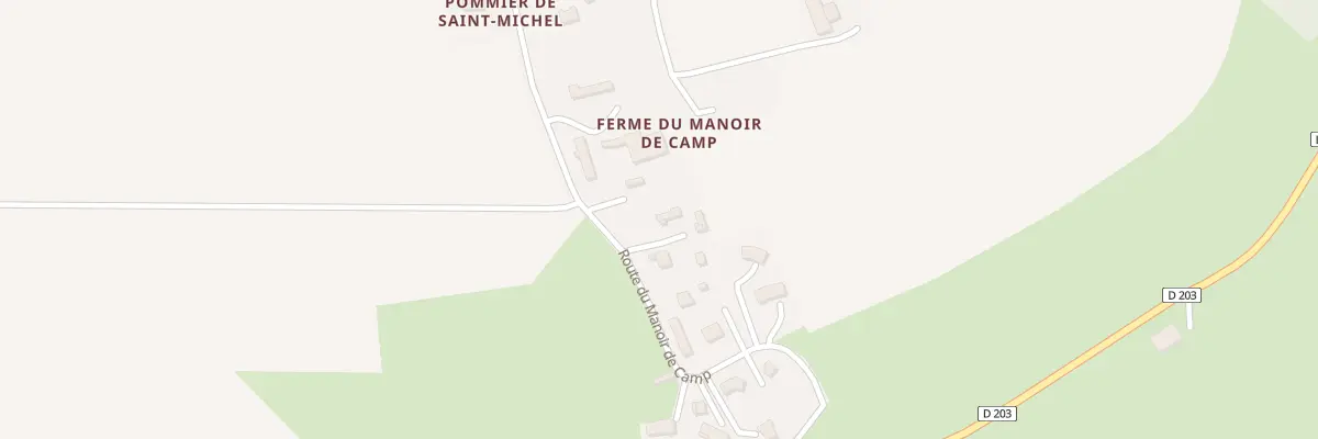Plan du 5037 Ferme du Manoir de Camp à Saint-Crespin
