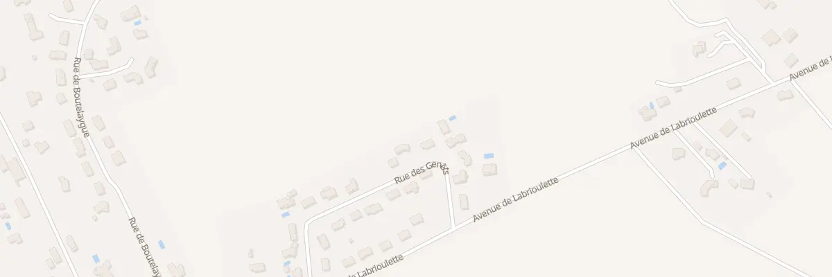 Plan du 19 Rue des Genêts à Cazères
