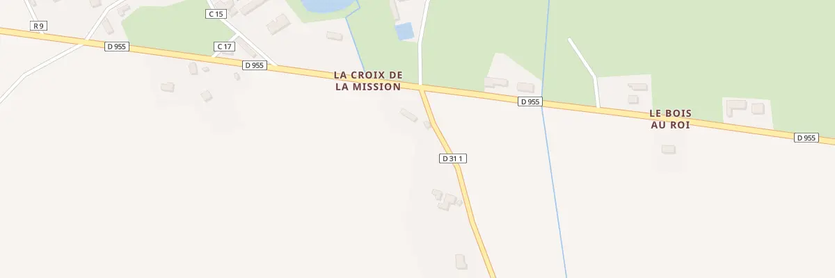 Plan du 1 La Mission à Dampierre-sous-Brou
