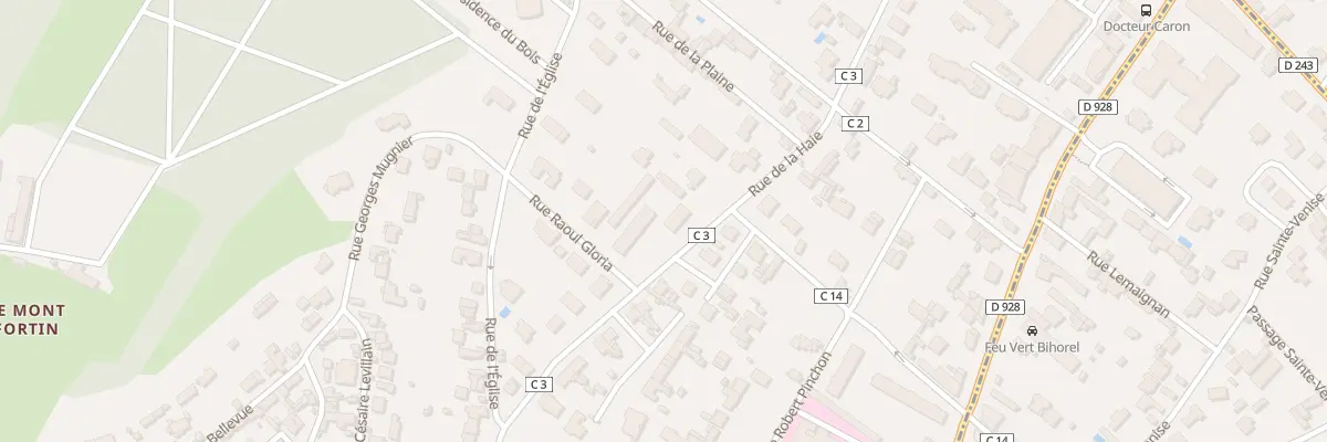 Plan du 215 Rue de la Haie à Bois-Guillaume