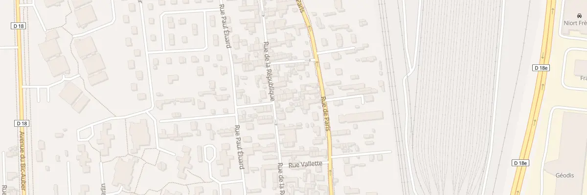 Plan du 65 Rue de la République à Saint-Étienne-du-Rouvray