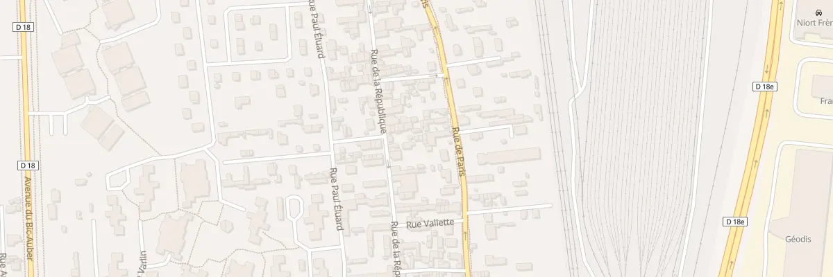 Plan du 55 Rue de la République à Saint-Étienne-du-Rouvray