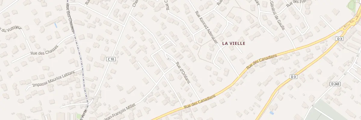 Plan du 120 Rue d’Orléans à Bois-Guillaume