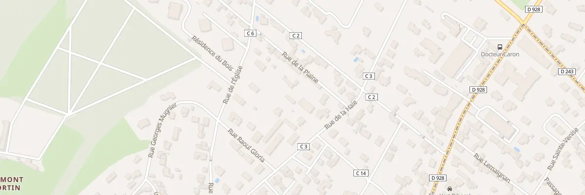 Plan du 225 Rue de la Haie à Bois-Guillaume
