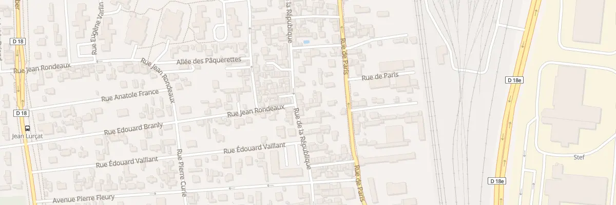 Plan du 133 Rue de la République à Saint-Étienne-du-Rouvray