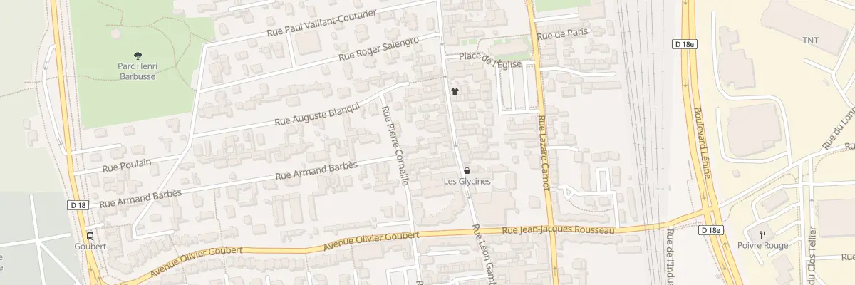 Plan du 50 Rue Gambetta à Saint-Étienne-du-Rouvray