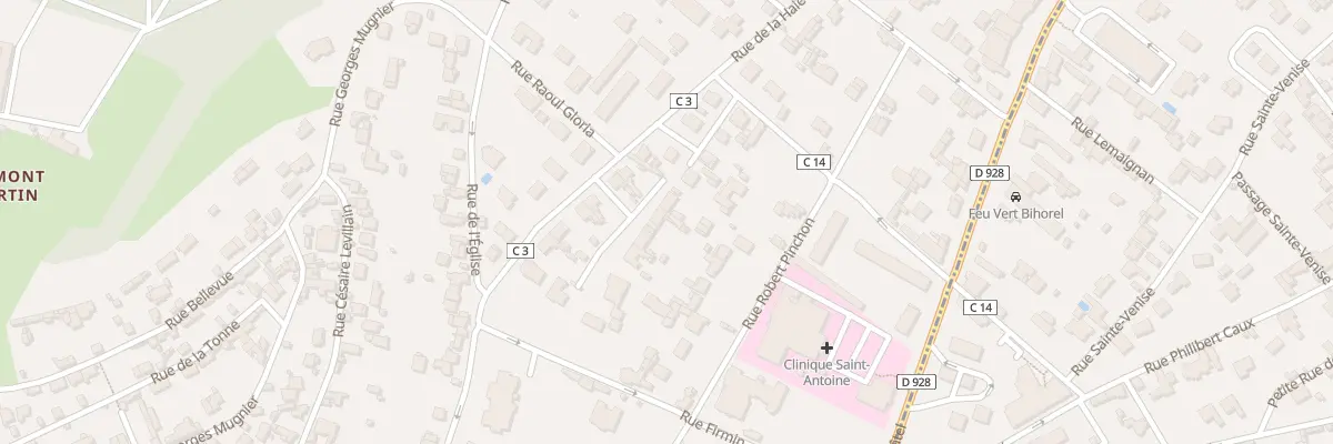 Plan du 116 Rue de la Haie à Bois-Guillaume