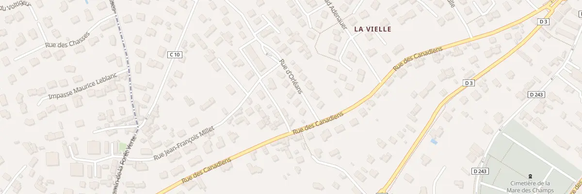 Plan du 55 Rue d’Orléans à Bois-Guillaume