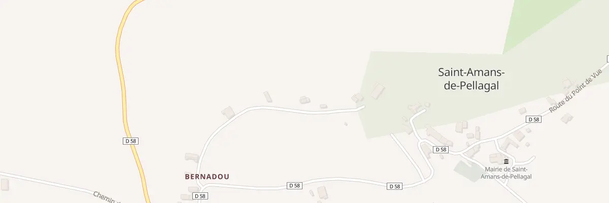 Plan du 5095 Barri à Saint-Amans-de-Pellagal