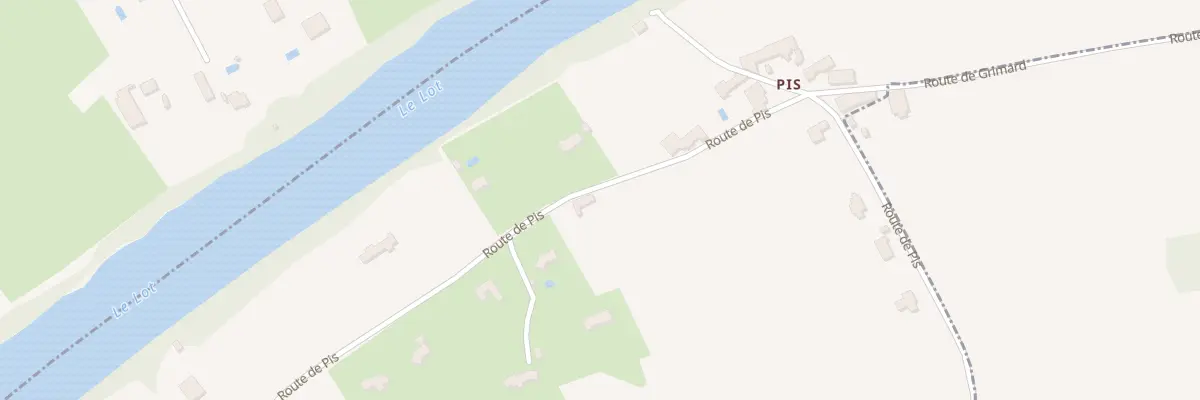 Plan du 5020 Pis à Vire-sur-Lot