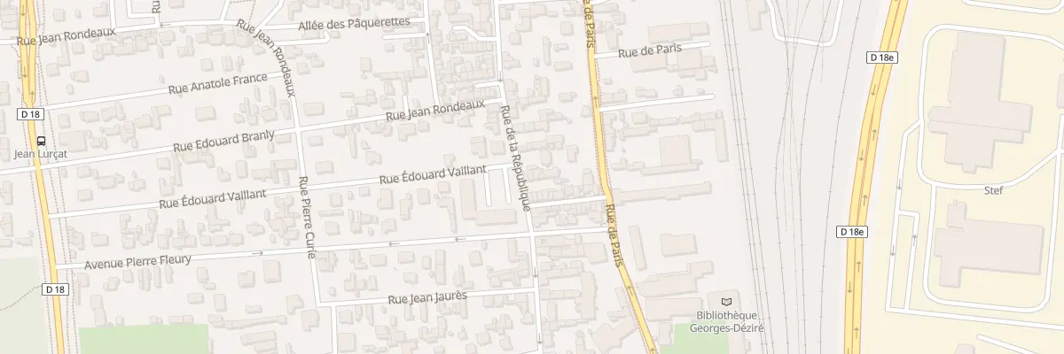 Plan du 153 Rue de la République à Saint-Étienne-du-Rouvray