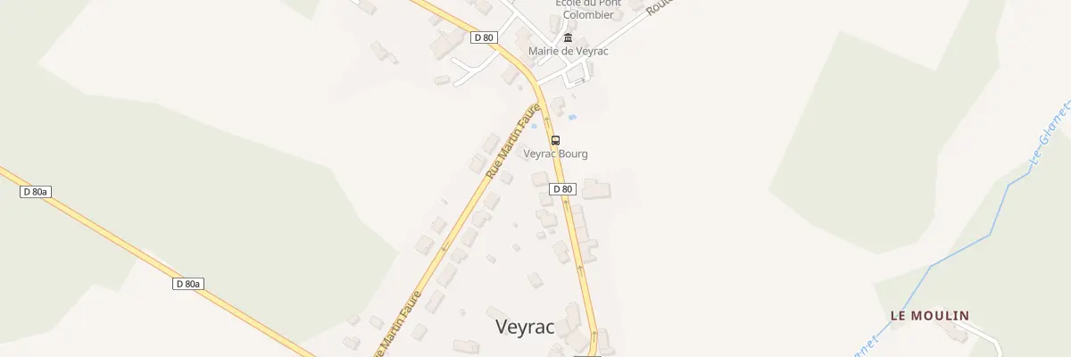 Plan du 4 Rue du Cheval Blanc à Veyrac