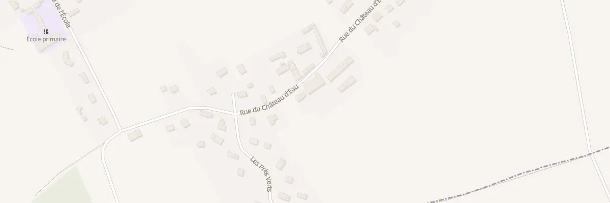 Plan du 10 Rue du Château-d’Eau à Canappeville
