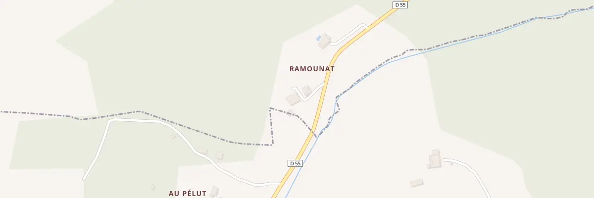 Plan du 5160 Ramounat à Bouillac