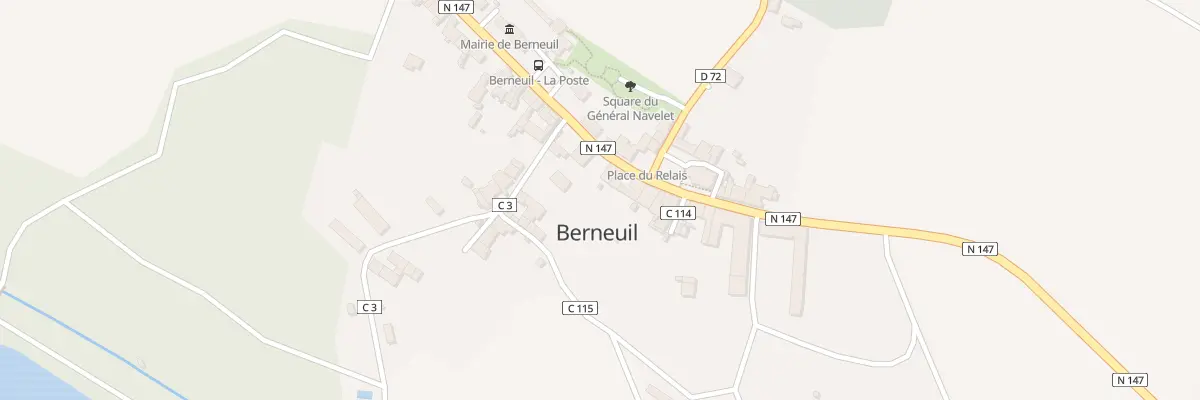 Plan du 6 Rte de Limoges à Berneuil