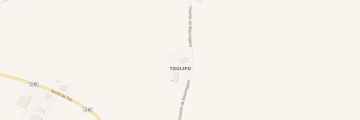 Plan du 64 Toulipo au Grès