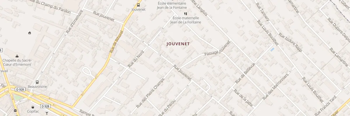 Plan du 48A Rue Jouvenet à Rouen