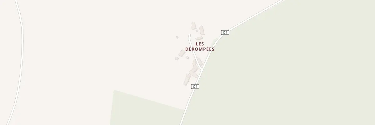 Plan du 6 Les Derompees à Meslay