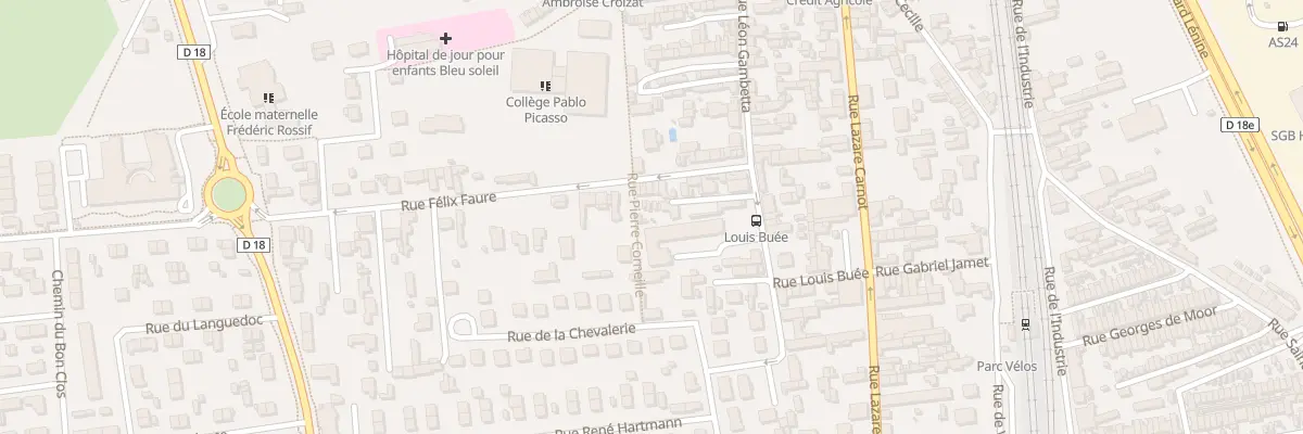 Plan du 312 Rue Gambetta à Saint-Étienne-du-Rouvray
