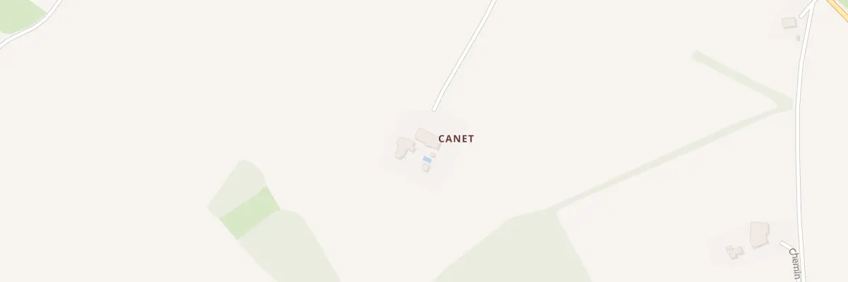 Plan du 9002 Canet à Bellegarde-Sainte-Marie
