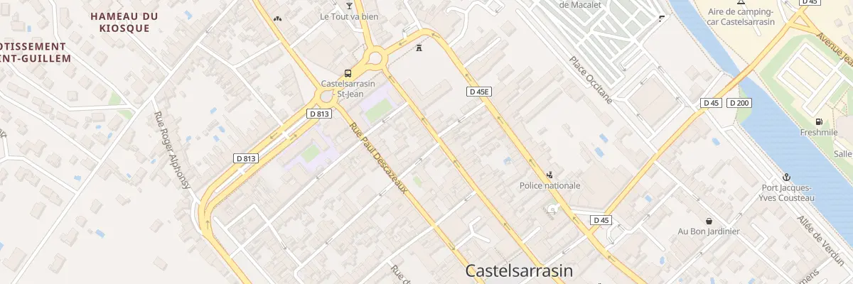 Plan du 23 Rue de la Fraternité à Castelsarrasin