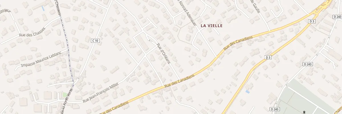 Plan du 66 Rue d’Orléans à Bois-Guillaume