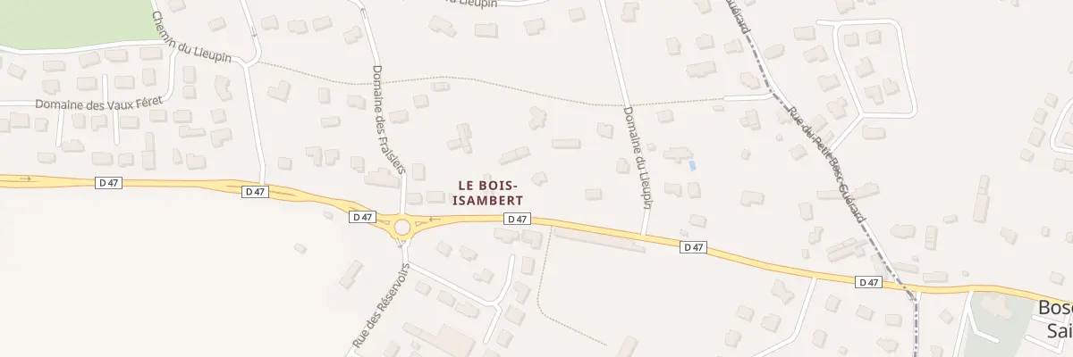 Plan du 1993 Rue de Bois-Isambert à Montville
