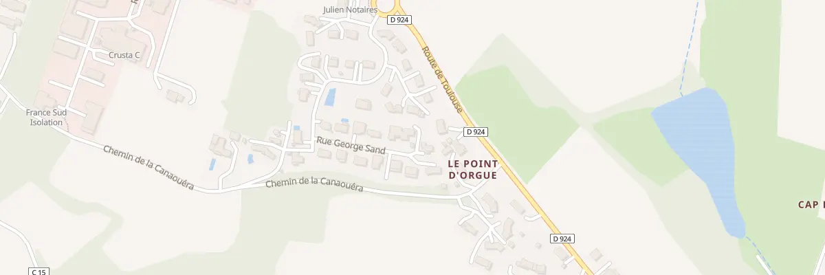 Plan du 30 Rue George Sand à L’Isle-Jourdain
