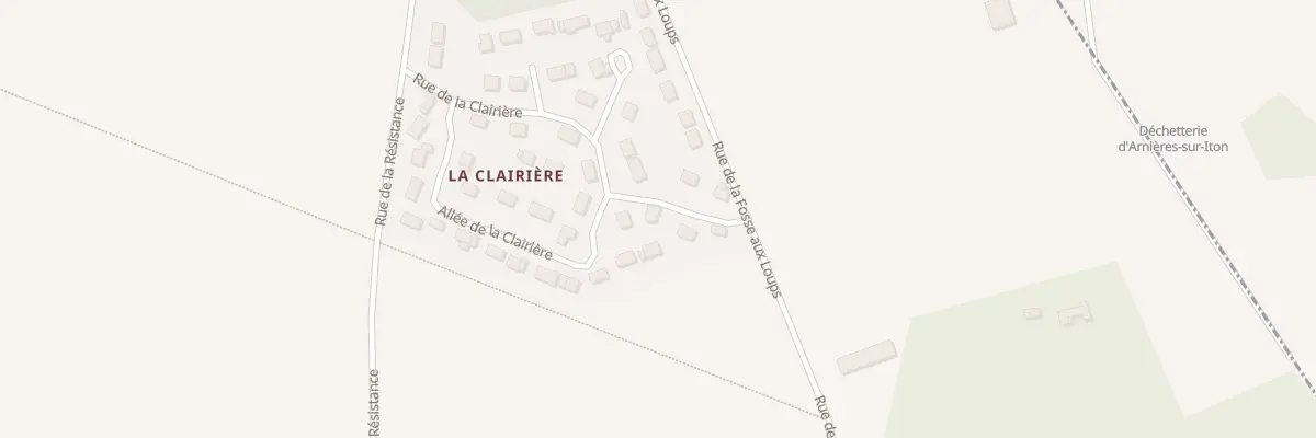 Plan du 16 Rue de la Clairiere aux Baux-Sainte-Croix