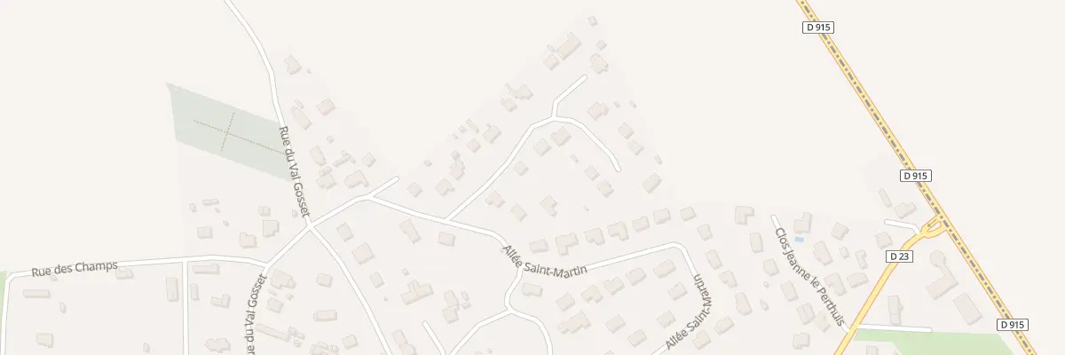 Plan du 19 All des Tisserands à Tourville-sur-Arques