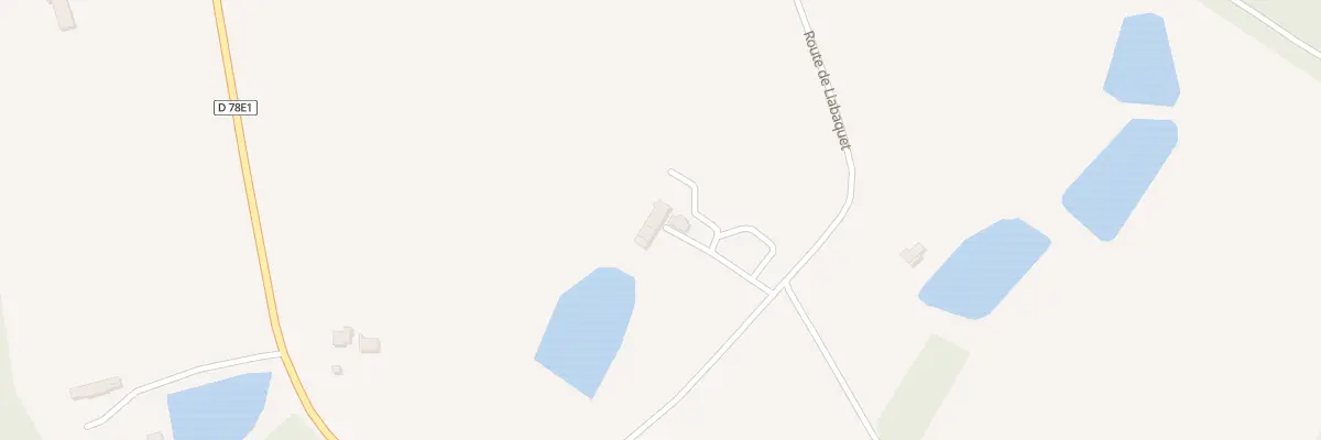 Plan du 102 Liabaquet à Sarlande